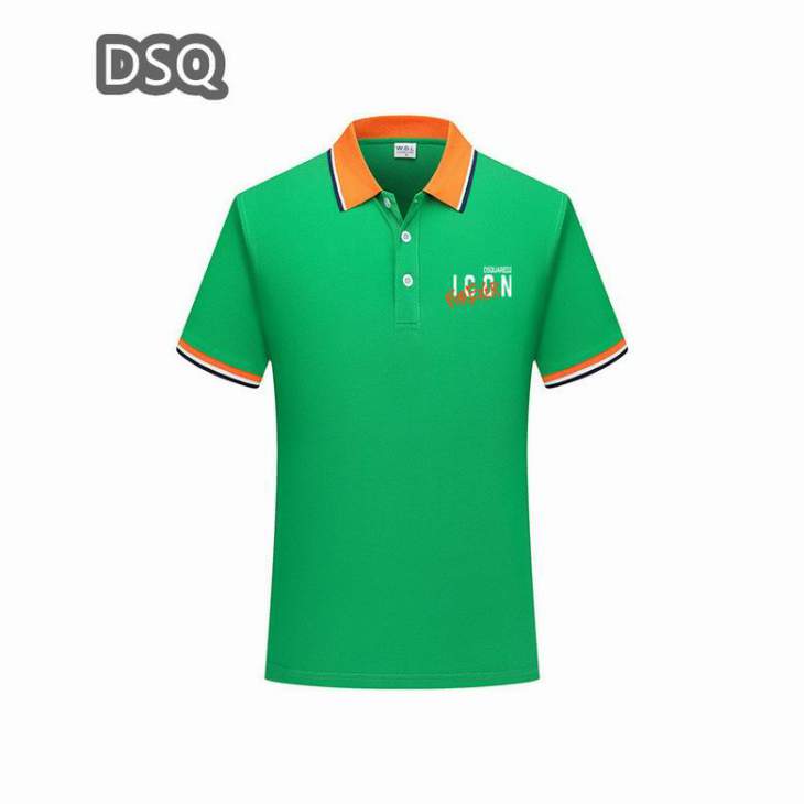 Picture of Dsquared2 Polo Shirts Short _SKUDSQShortPolom-3xl25t0228216